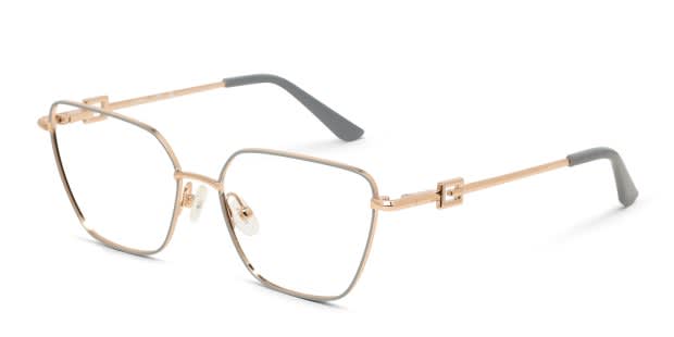Guess GU50110 Gray, Gold Prescription Eyeglasses display picture 2