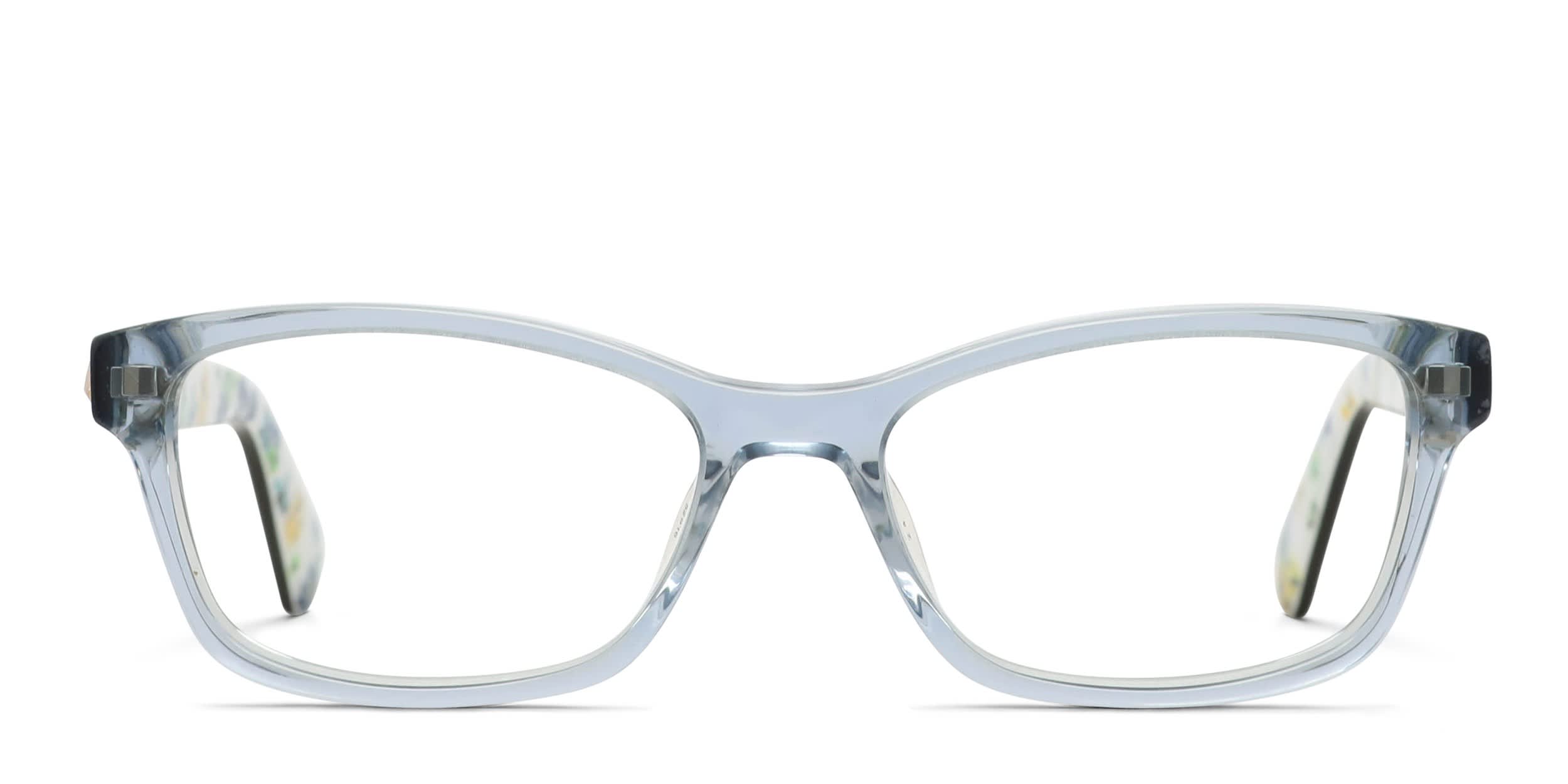 Kate Spade Renne Blue, Clear Prescription Eyeglasses