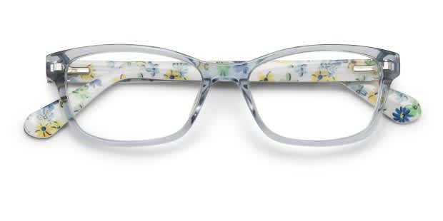 Kate Spade Renne Blue, Clear Prescription Eyeglasses display picture 1