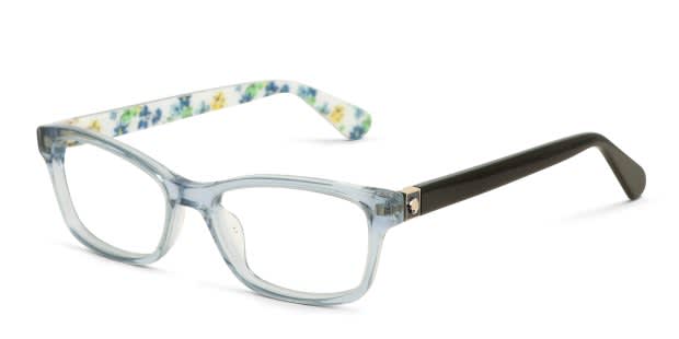 Kate Spade Renne Blue, Clear Prescription Eyeglasses