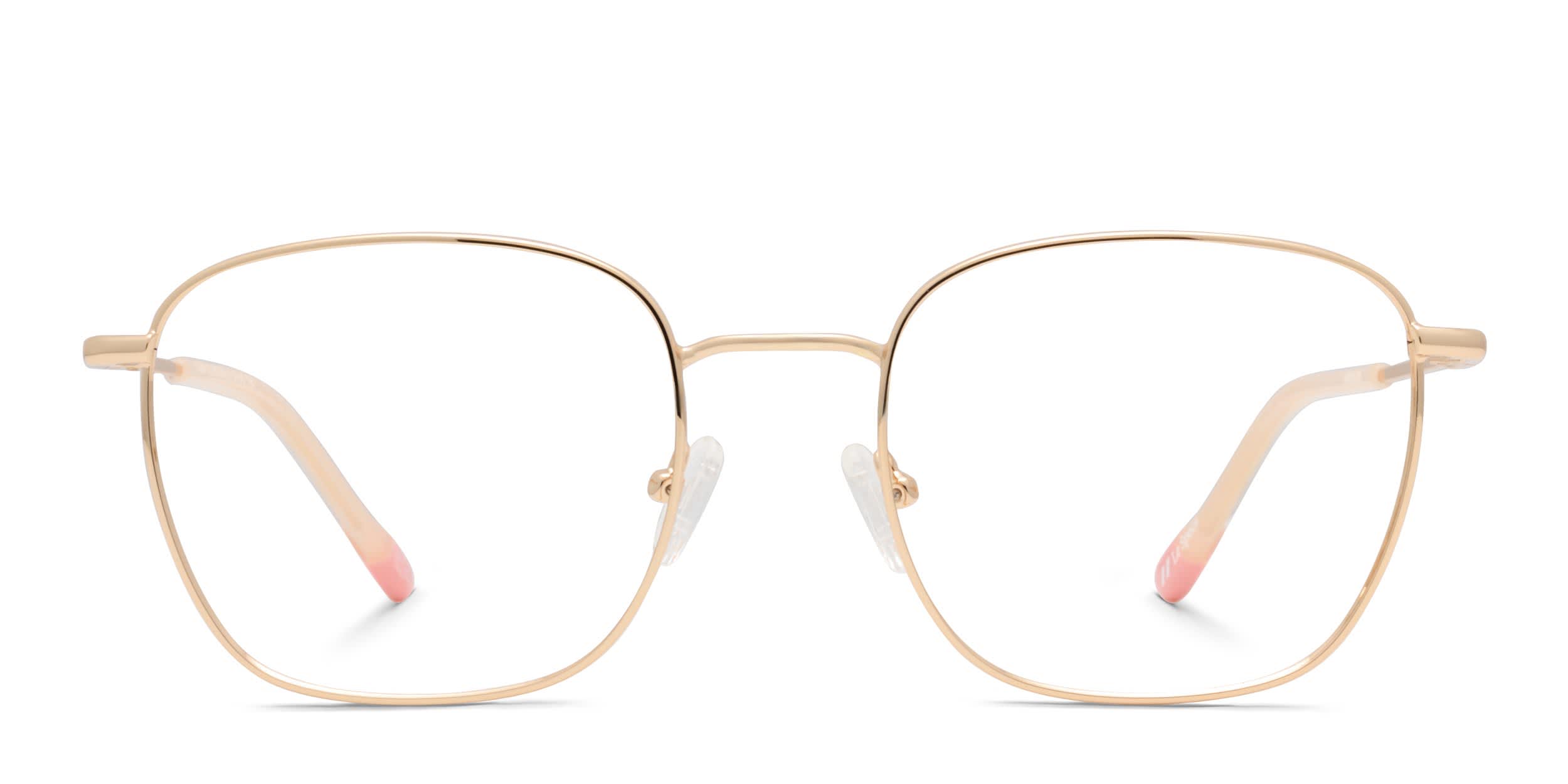 Le Specs Tempus Gold glasses - Gold - Frontal View