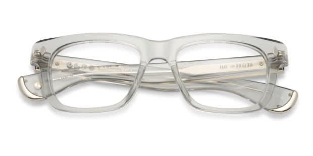 Garrett Leight x Officine Generale Gray, Clear Prescription Eyeglasses