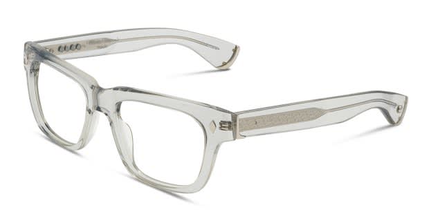 Garrett Leight x Officine Generale Gray, Clear Prescription Eyeglasses