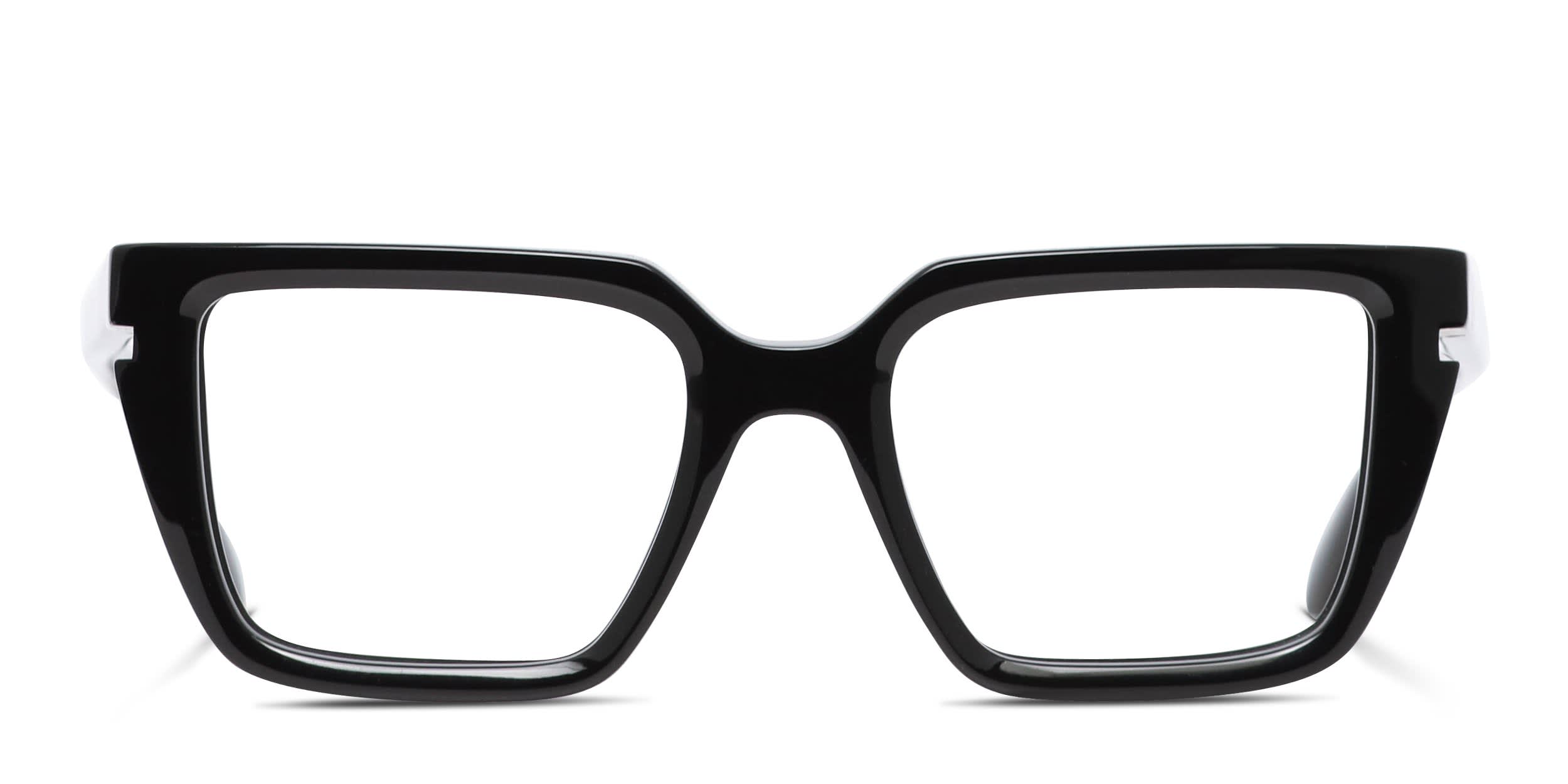 Off-White Style 52 Shiny Black Prescription Eyeglasses display picture 1