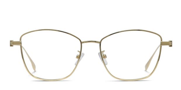 Fendi FE50108F Gold Prescription Eyeglasses display picture 3