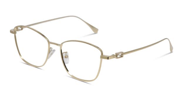 Fendi FE50108F Gold Prescription Eyeglasses