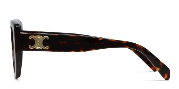 新品未使用CELINE sunglasses 鼈甲べっこう Celine CL50146I Brown, Tortoise Prescription Eyeglasses