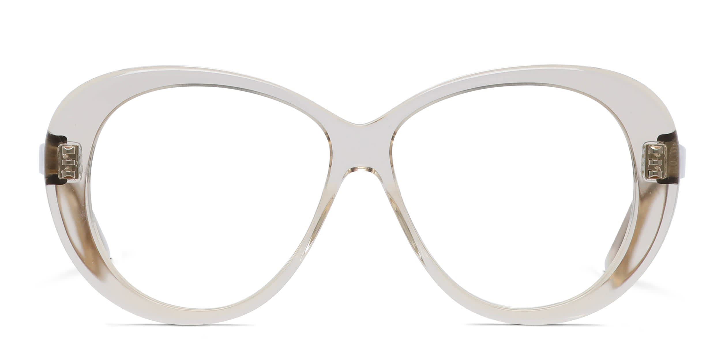 Celine CL50150I Beige, Clear Prescription Eyeglasses