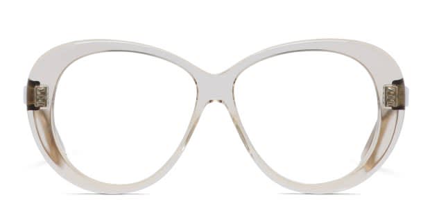 CELINE Cream-framed Sunglasses w Gray Translucent Lenses Celine CL40235U S (54 - 18) with Grey lenses and Grey frame  main image 3
