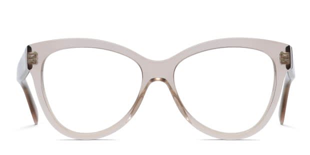 Celine CL50158I Brown, Clear Prescription Eyeglasses