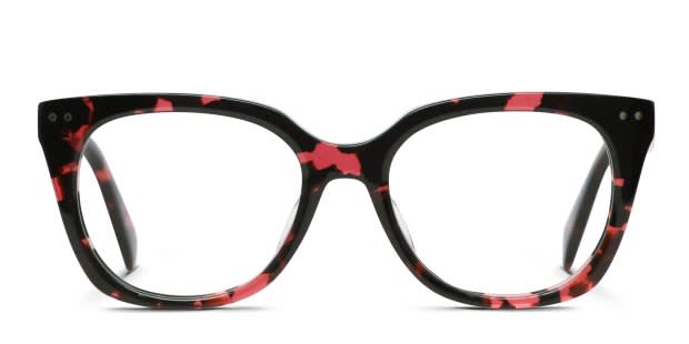 メガネ Celine Eyeglasses CL50116I 056 Luxury Cat Eye Tortoiseshell Celine CL50116I Tortoise, Purple Prescription Eyeglasses