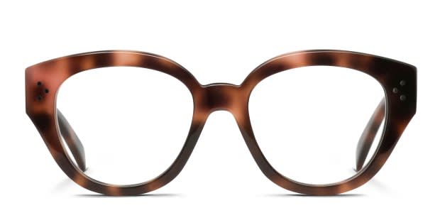 Celine CL50132I Tortoise, Brown Prescription Eyeglasses