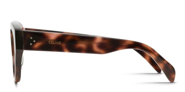 Celine CL50132I Tortoise, Brown Prescription Eyeglasses