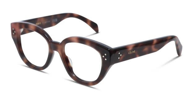 Celine CL50132I Tortoise, Brown Prescription Eyeglasses