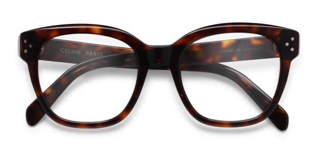 Celine CL50086I Brown, Tortoise Prescription Eyeglasses