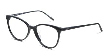 DKNY DK5003 Shiny Black glasses - Shiny Black - Angle View