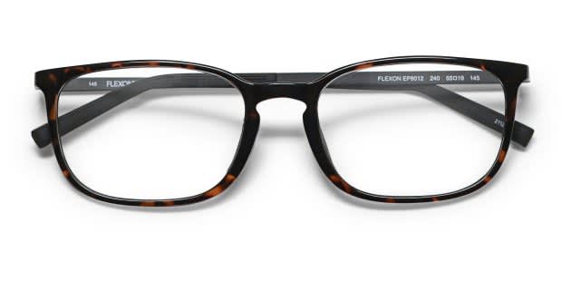 Flexon EP8012 Tortoise, Brown Prescription Eyeglasses