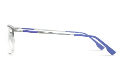 Flexon E1130 Silver glasses - Silver - Side View