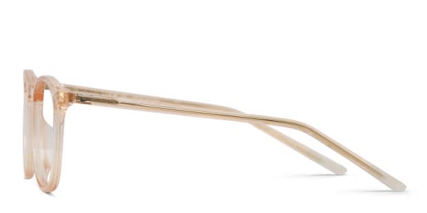 Nike 7251 Orange, Clear Prescription Eyeglasses