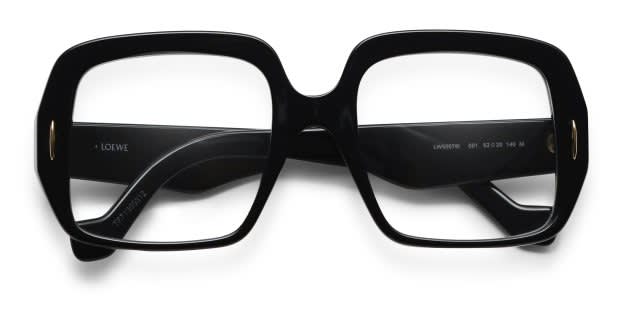 ロミ Loewe LW50076I Shiny Black Prescription Eyeglasses
