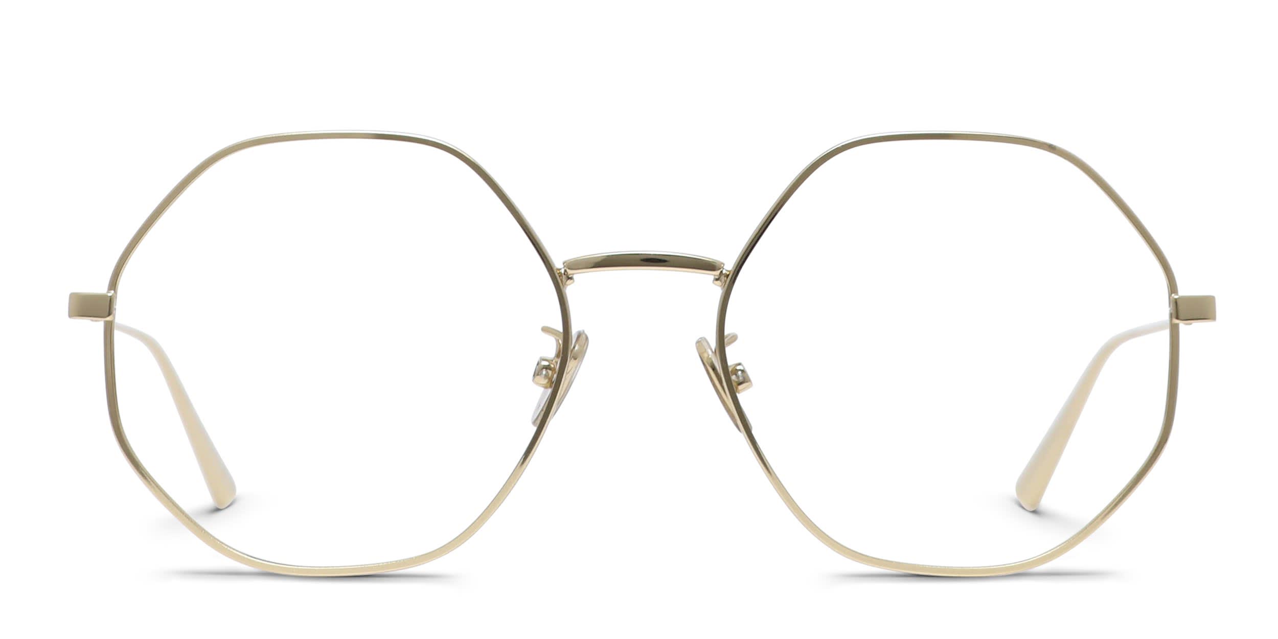 Dior GemDiorO R2U Gold glasses - Gold - Frontal View