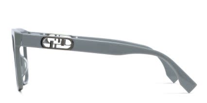 Fendi FE50025I Gray glasses - Gray - Side View