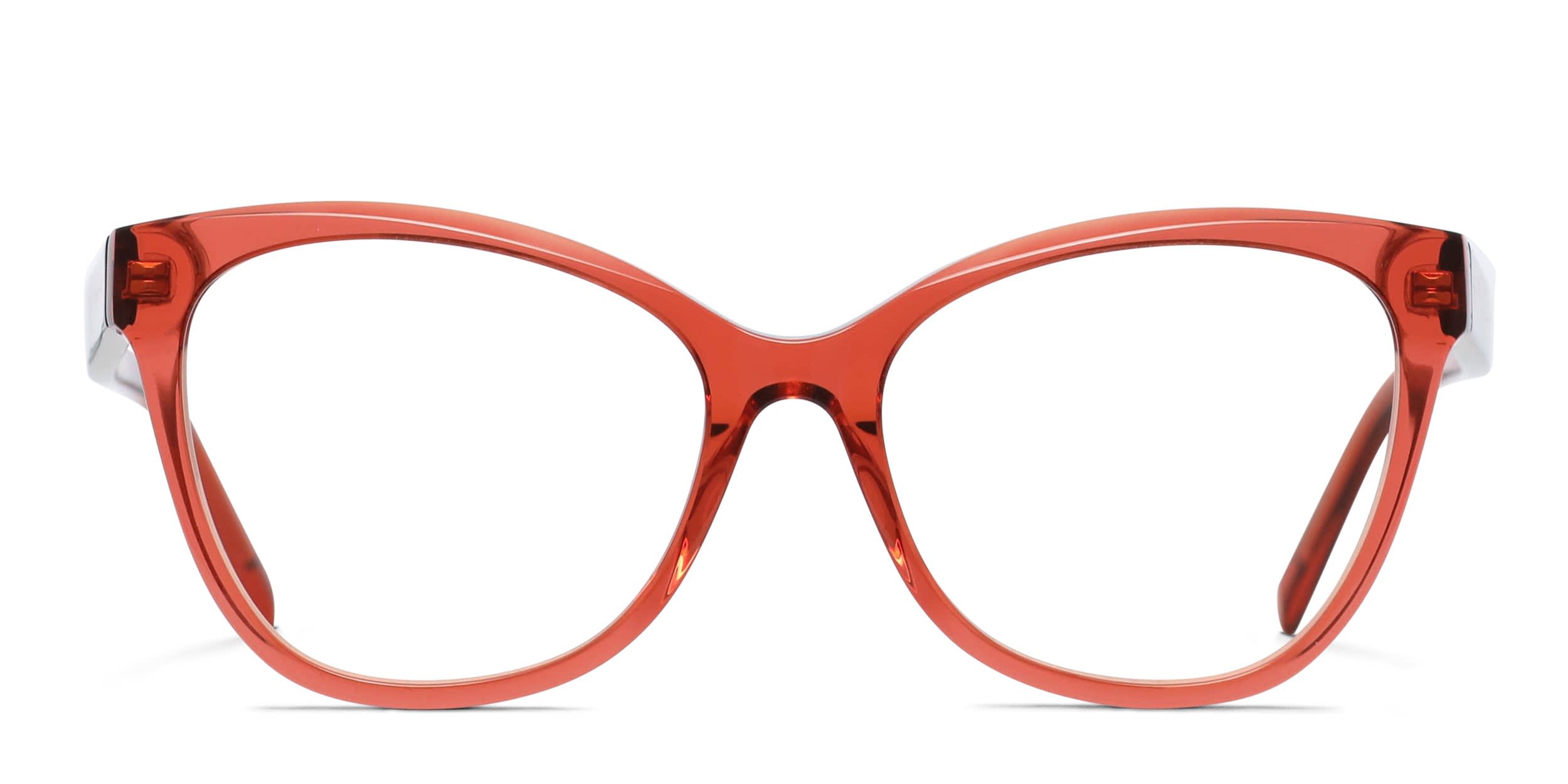 Givenchy GV50018I Orange, Clear Prescription Eyeglasses