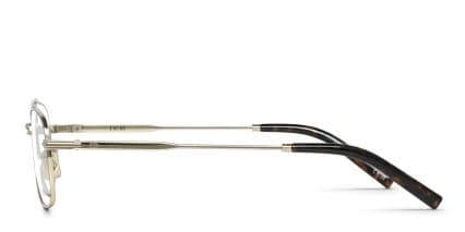 Dior BlacksuitO N2U Gold glasses - Gold - Side View
