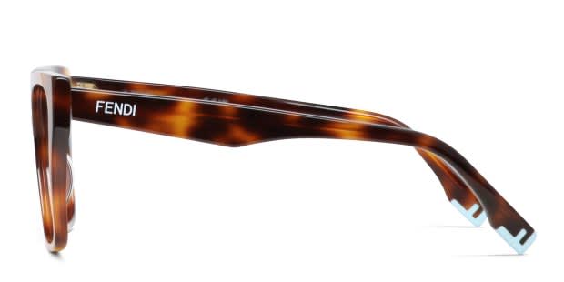 Fendi FE50002I Tortoise Prescription Eyeglasses