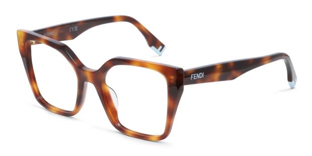 Fendi FE50002I Tortoise Prescription Eyeglasses