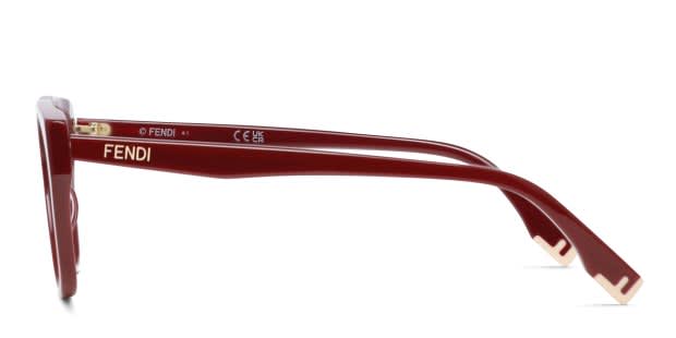 Fendi FE50120I Way Red Prescription Eyeglasses display picture 1