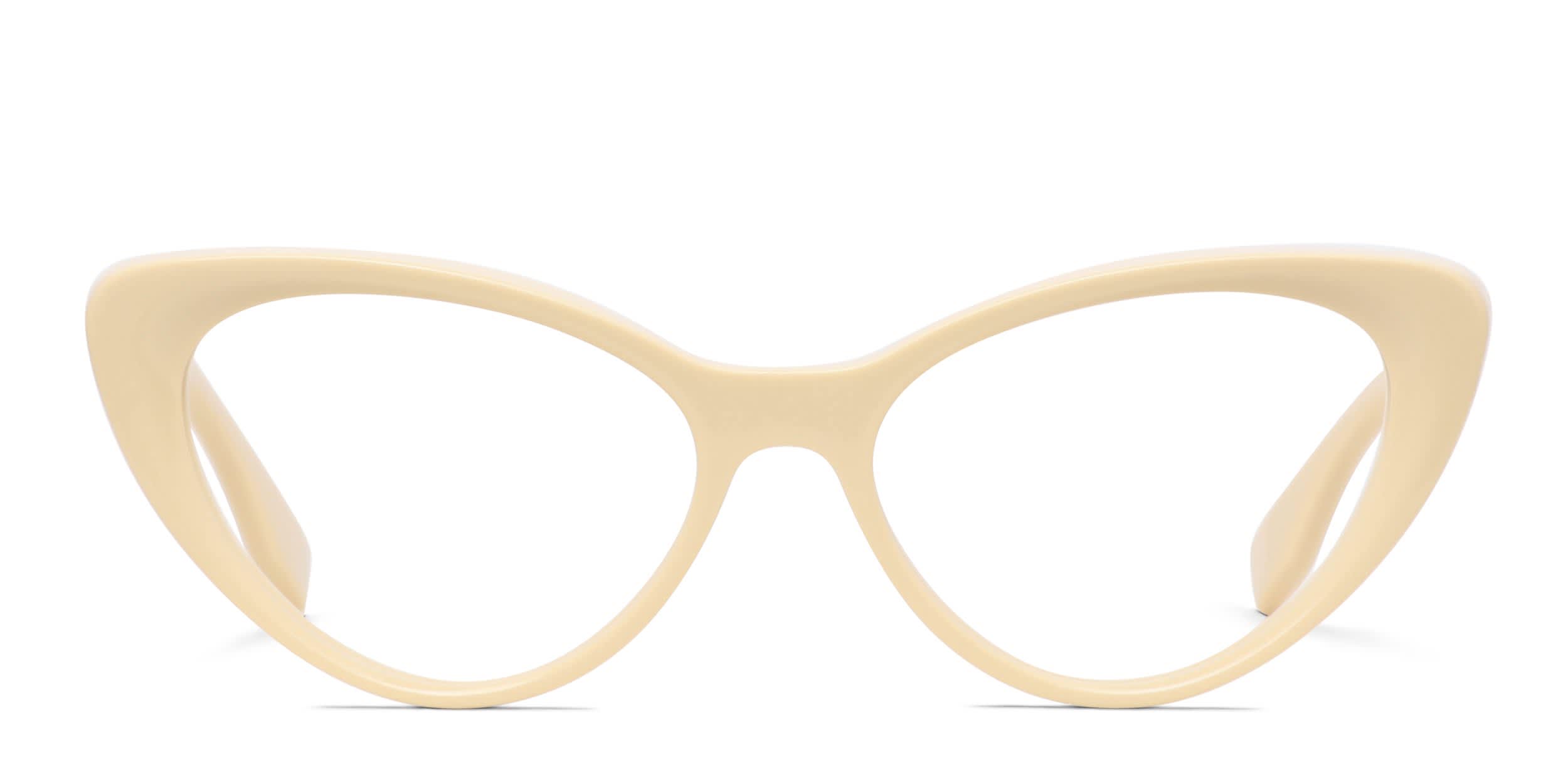 Fendi FE50075I Beige glasses - Beige - Frontal View