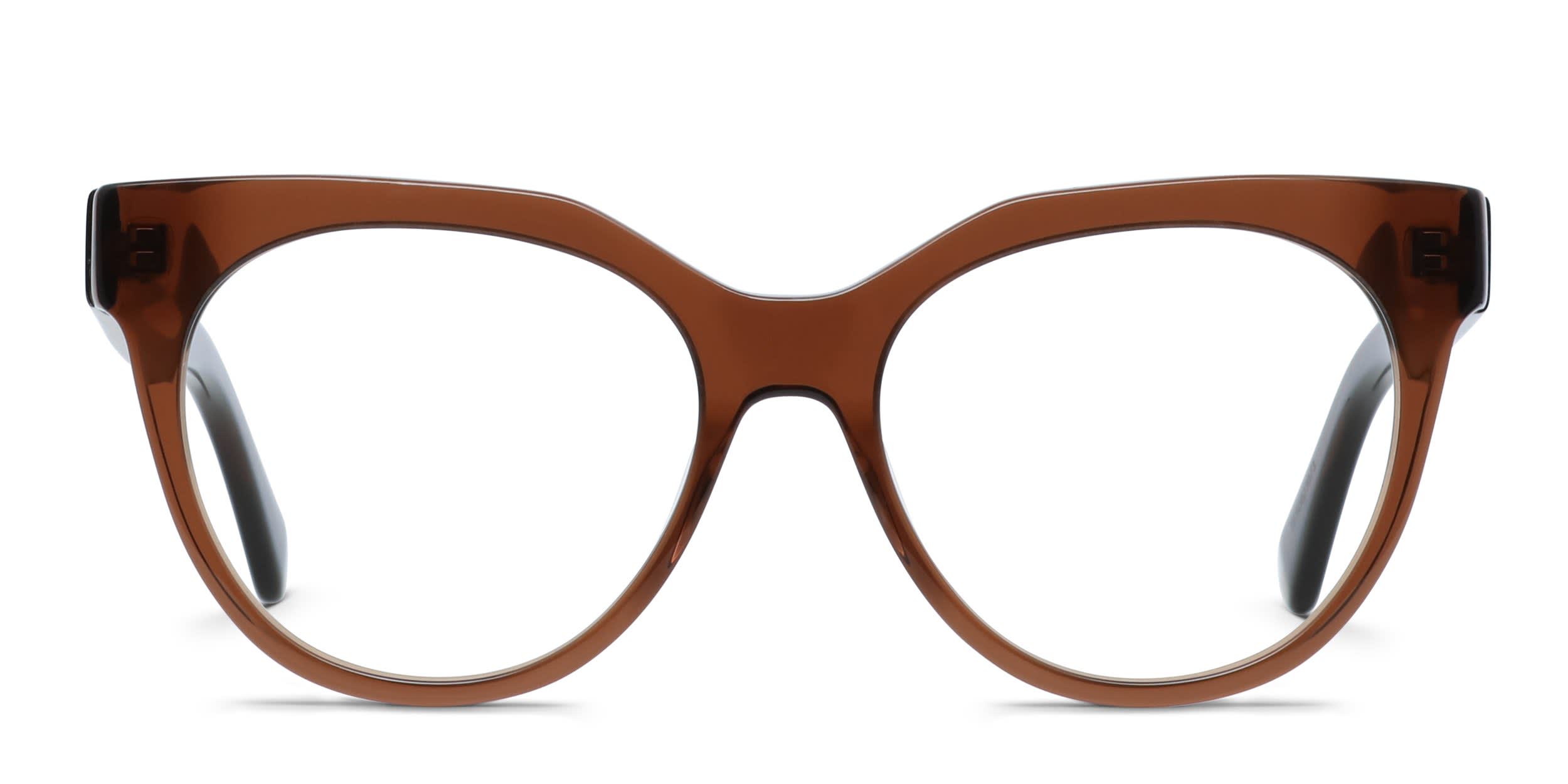 Jimmy Choo JC136 Clear Brown Prescription Eyeglasses