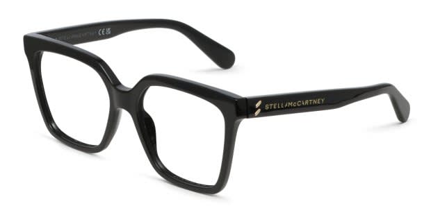 Stella McCartney SC50042I Shiny Black Prescription Eyeglasses