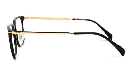 David Beckham DB1110/G Black, Gold glasses - Black / Gold - Side View
