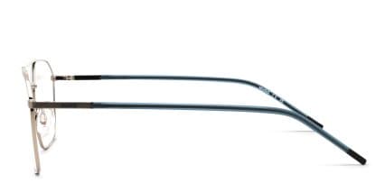 Hugo Boss HG1274 Gunmetal, Silver glasses - Gunmetal / Silver - Side View