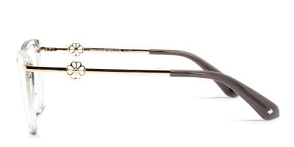 Kate Spade Flavia Gray glasses - Gray - Side View