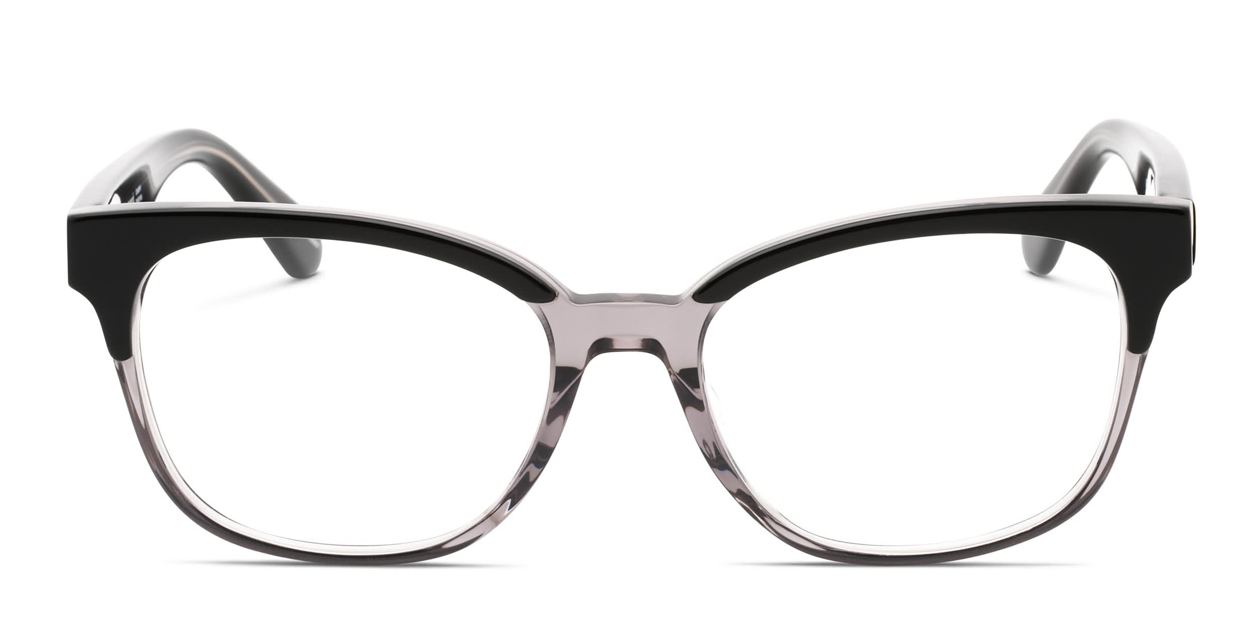 Kate Spade Carolanne Black, Gray glasses - Black / Gray - Frontal View