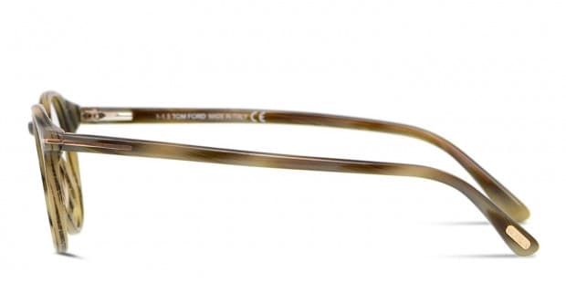 Tom Ford TF5294 Gray/Olive Prescription Eyeglasses