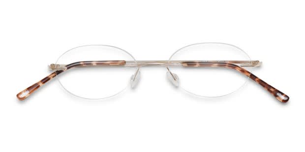 Ottoto Seamus Gold Eyeglasses | Includes FREE Rx Lenses