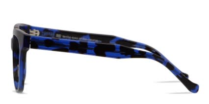 Muse M3278 Blue/Tortoise glasses - Blue / Tortoise - Side View