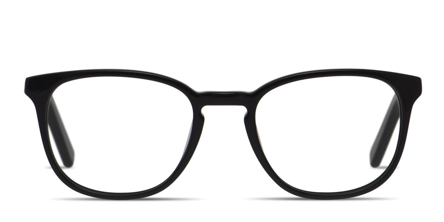 Amelia E. Tara Shiny Black glasses - Shiny Black - Frontal View