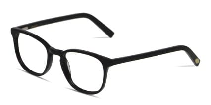 Amelia E. Tara Shiny Black glasses - Shiny Black - Angle View