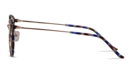 Ottoto Bellona Blue, Tortoise, Gold glasses - Blue / Tortoise / Gold - Side View