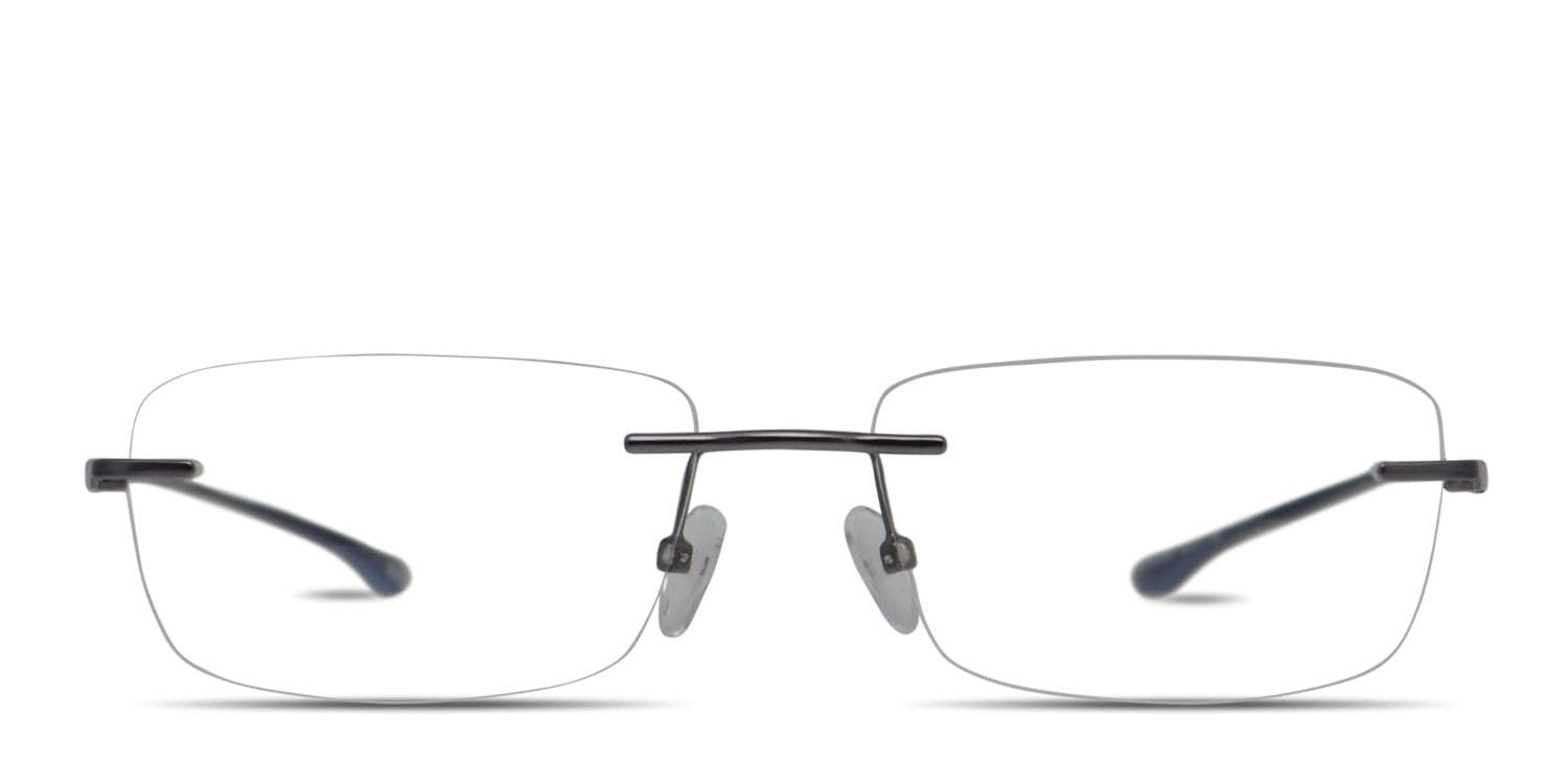 Revel Zeppelin Gunmetal, Blue glasses - Blue / Gunmetal - Frontal View