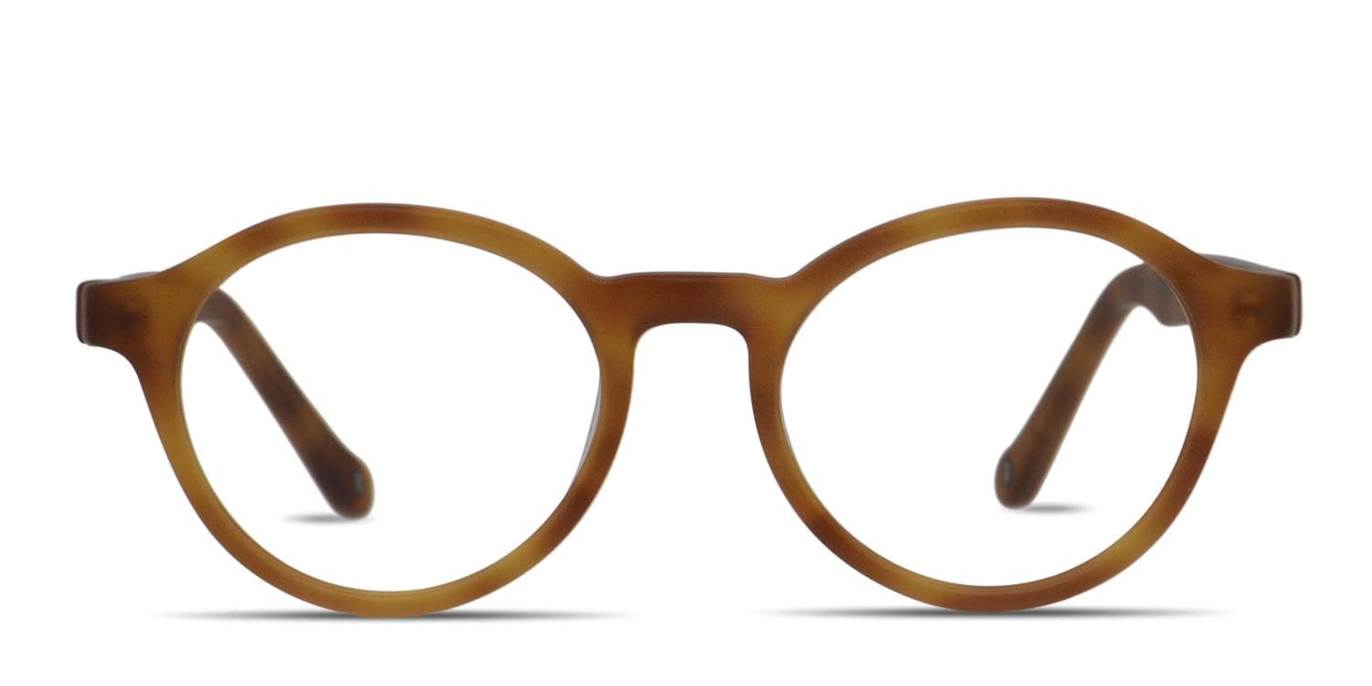 Muse M Round Tortoise/Yellow glasses - Tortoise / Yellow - Frontal View