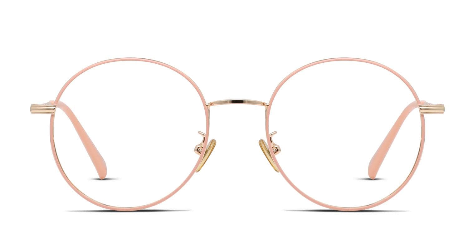 Ottoto Waterloo Pink/Gold Eyeglasses | Includes FREE Rx Lenses
