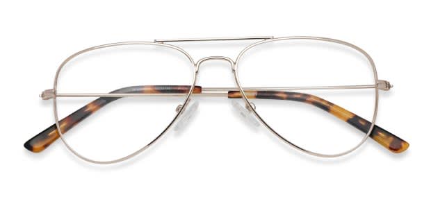 Ottoto Magnus Gold Eyeglasses | Includes FREE Rx Lenses