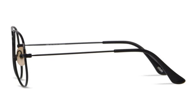 Ottoto Magnus Shiny Black Prescription Eyeglasses