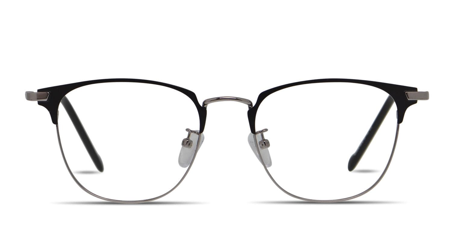 Ottoto Augustus Black/Silver Eyeglasses | Includes FREE Rx Lenses